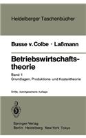 Betriebswirtschaftstheorie