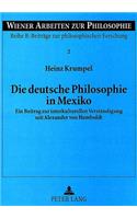 Die Deutsche Philosophie in Mexiko