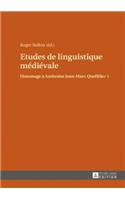 Etudes de Linguistique Médiévale