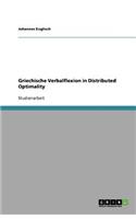 Griechische Verbalflexion in Distributed Optimality