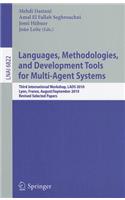 Languages, Methodologies, and Development Tools for Multi-Agent Systems