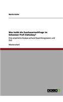 Was treibt die Zuschauernachfrage im Schweizer Profi Eishockey?