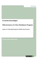 Effectiveness of a Peer Mediation Program