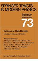 Excitons at High Density