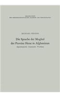 Sprache Der Moghol Der Provinz Herat in Afghanistan