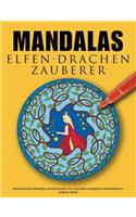 Mandalas Elfen Drachen Zauberer