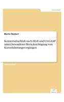 Konzernabschluß nach HGB und US-GAAP unter besonderer Berücksichtigung von Konsolidierungsvorgängen