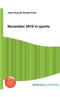 November 2010 in Sports