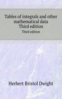 Tables of integrals and other mathematical data