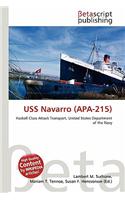 USS Navarro (APA-215): (English)