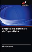 Efficacia del sistema e dell'operatività