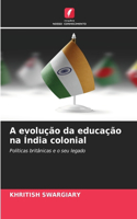 A evolução da educação na Índia colonial