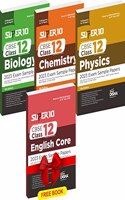 Combo of Super 10 CBSE Class 12 Physics, Chemistry & Biology with Free English Core 2023 Exam Sample Papers | 2021-22 Previous Year Solved Papers | CBSE Sample Paper | 2020 Topper Answer Sheet | 10 Blueprints for 10 Papers in each Subject | Solutio