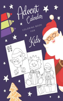 Advent Calendar Coloring Book for Kids