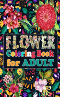 Flower Coloring Book for Adult