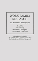 Work-Family Research