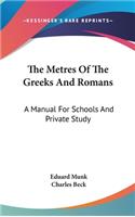 Metres Of The Greeks And Romans