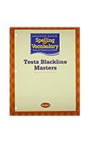 Spelling and Vocabulary Test Blackline Masters Grade 2