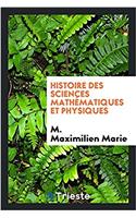 HISTOIRE DES SCIENCES MATH MATIQUES ET P