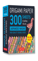 Origami Paper 300 Sheets Japanese Washi Patterns 4 (10 CM)