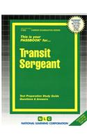 Transit Sergeant: Passbooks Study Guide