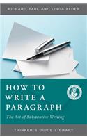 How to Write a Paragraph