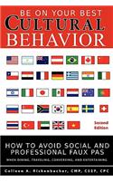 Be on Your Best Cultural Behavior