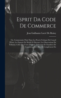 Esprit Da Code De Commerce