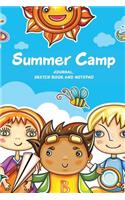 Summer Camp Journal Sketch Book and Notepad