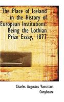 The Place of Iceland in the History of European Institutions