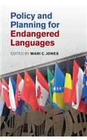 Policy and Planning for Endangered Languages