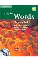 Way with Words Lower-intermediate to Intermediate Book and A