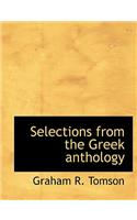 Selections from the Greek Anthology