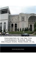 Universities of the Big Ten Conference