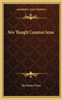 New Thought Common Sense