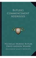 Butler's Commencement Addresses