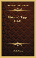 History Of Egypt (1890)