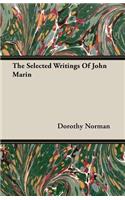 Selected Writings of John Marin