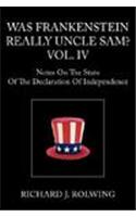 Was Frankenstein Really Uncle Sam? Vol. IV