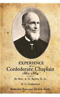 Experience of a Confederate Chaplain 1861-1864