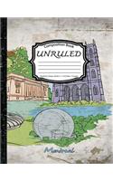 Unruled Composition Book: Notebook College ruled: Montreal Wonderful: (Composition Book Journal: Notebook 8.5 x 11 inch, Paper 110 pages)