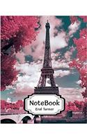 Notebook Red Eiffel