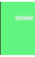 Sketch Book Green Cover