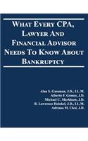 What Every CPA, Lawyer And Financial Advisor Needs To Know About Bankruptcy