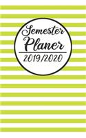 Semester Planer 2019 / 2020: Semesterplaner 2019 2020 - Studienplaner A5, Semesterkalender, Timer, Uni Planer