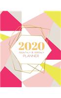 2020 Monthly & Weekly Planner