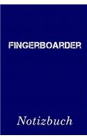Fingerboarder Notizbuch