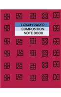Graph Paper Composition Notebook: Graph paper quad ruled 4*4 per inch composition notebook for kids