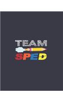 Team Sped: Teacher Appreciation Notebook Or Journal