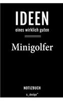 Notizbuch für Minigolfer